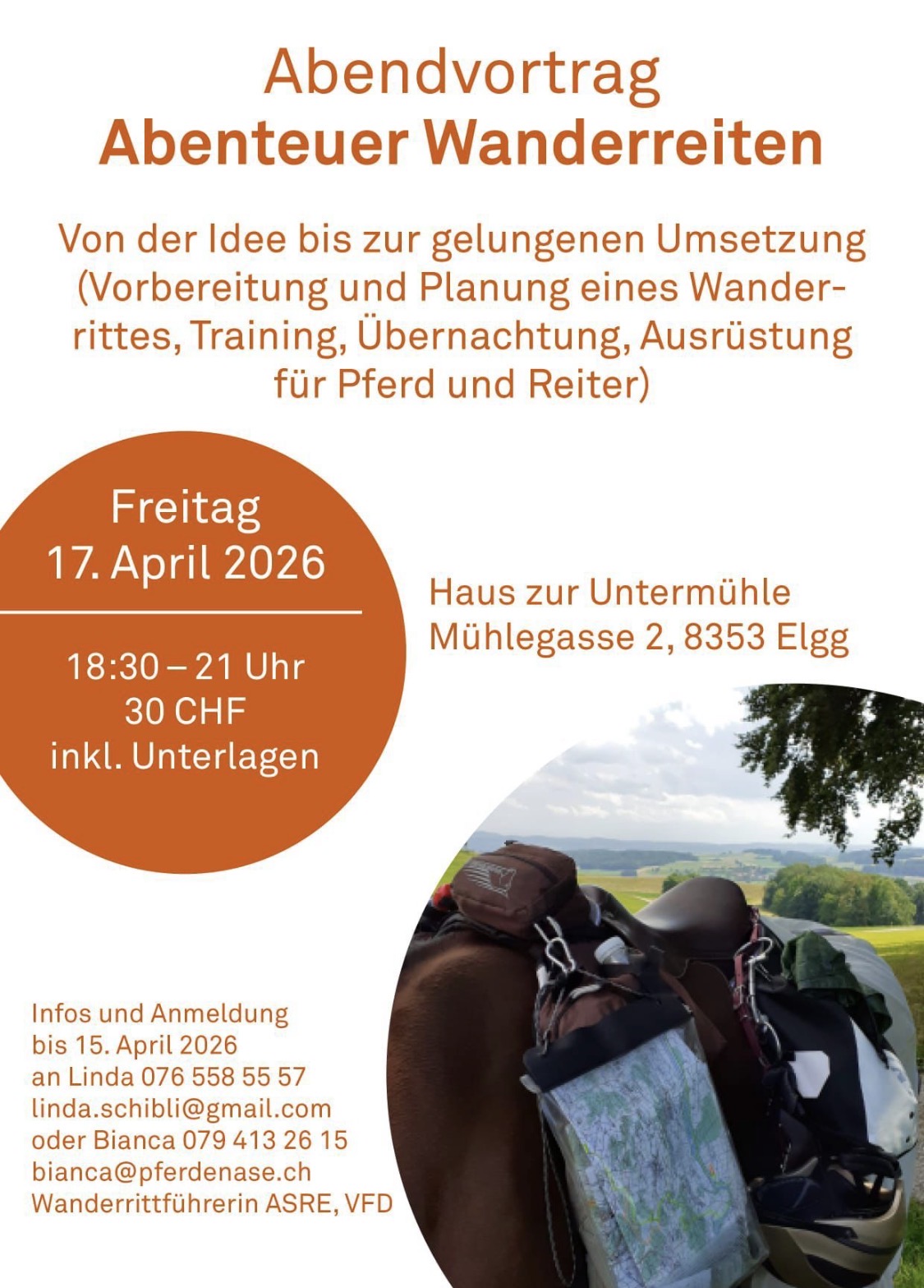 Abenteuer Wanderreiten – Abendvortrag