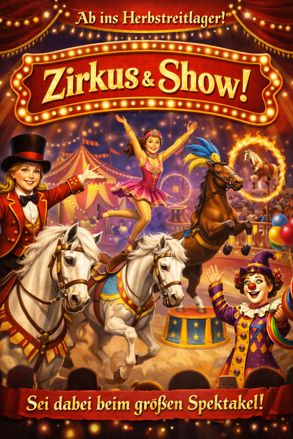 Herbstreitlager: Zirkus & Show